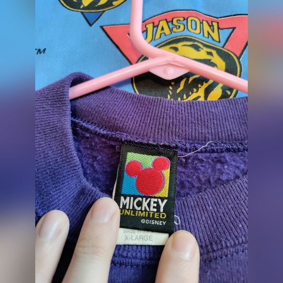 Vintage Mickey mouse 90s Mickey mouse sweater xlarge - Picture 2 of 5